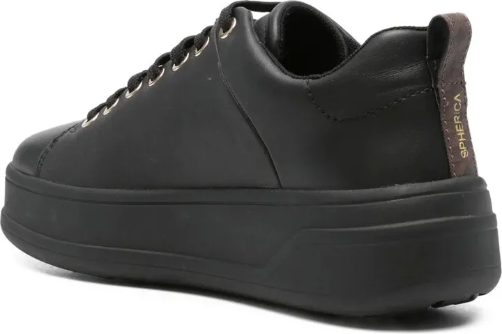 Spherica Ecub leather platform sneakers - Image 3
