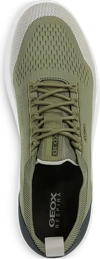 Spherica knitted panelled sneakers