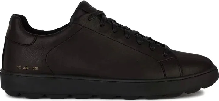 Spherica leather lace-up sneakers
