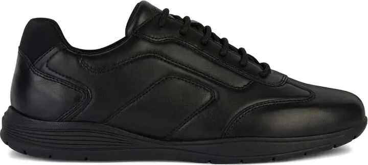 Spherica leather lace-up sneakers