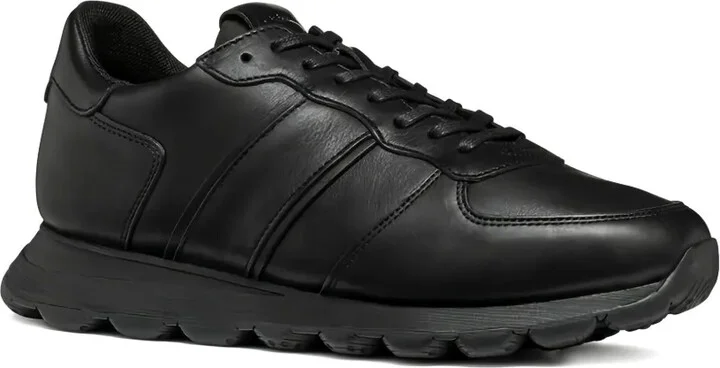 Spherica leather panelled sneakers - Image 2