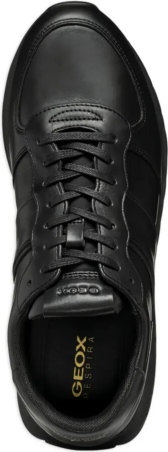 Spherica leather panelled sneakers - Image 3