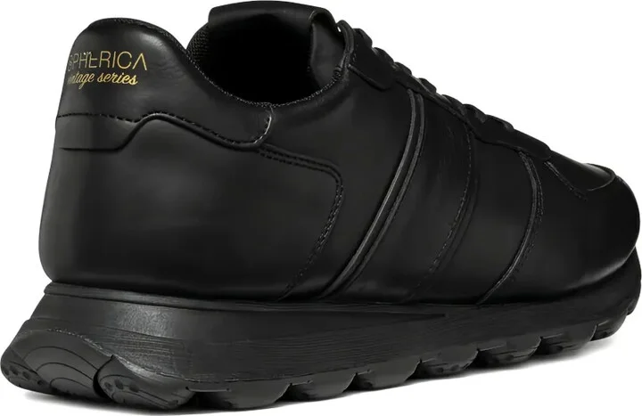 Spherica leather panelled sneakers - Image 5