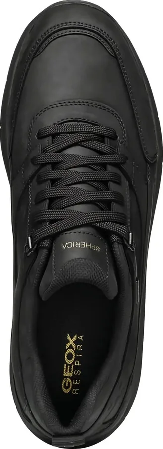 Spherica Leisure perforated leather lace-up trainers - Image 4