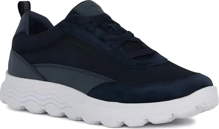 Spherica mesh-panel suede sneakers - Image 2