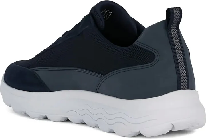 Spherica mesh-panel suede sneakers - Image 3