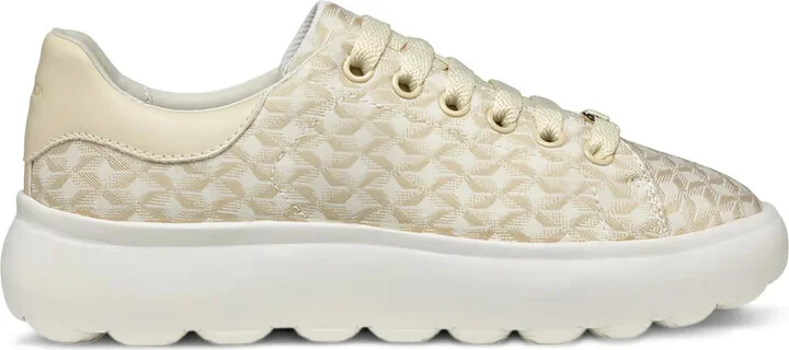 Spherica patterned platform sneakers