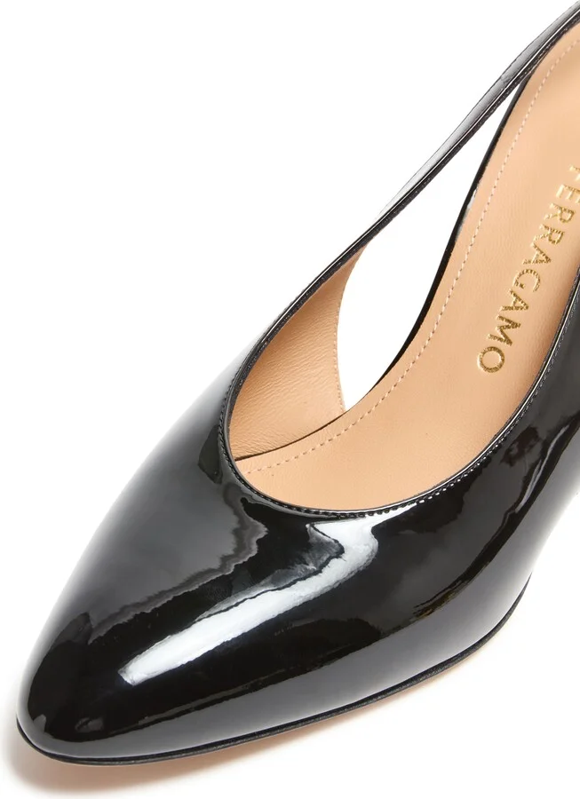 Spherical heel slingback pumps - Image 7