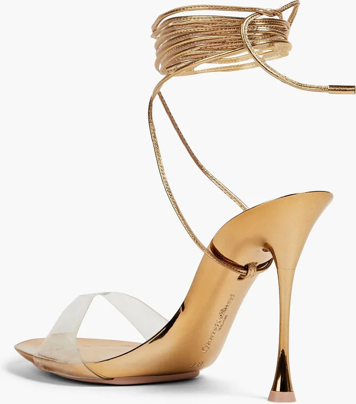 Spice leather and PVC sandals - Image 3