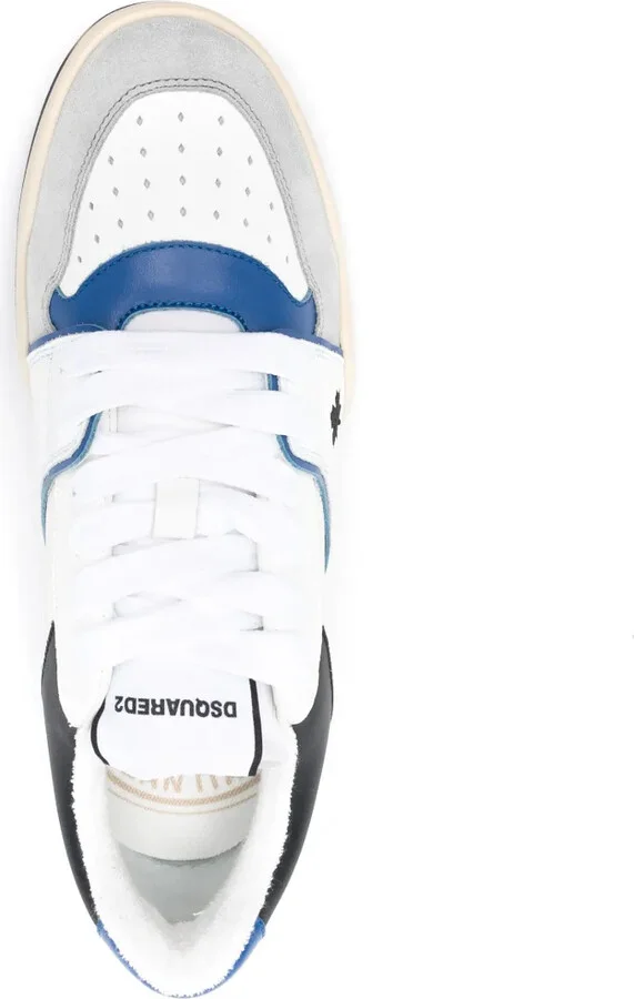 Spider leather low-top sneakers - Image 4