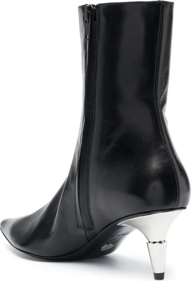 Spike pointed-toe ankle boots - Image 3