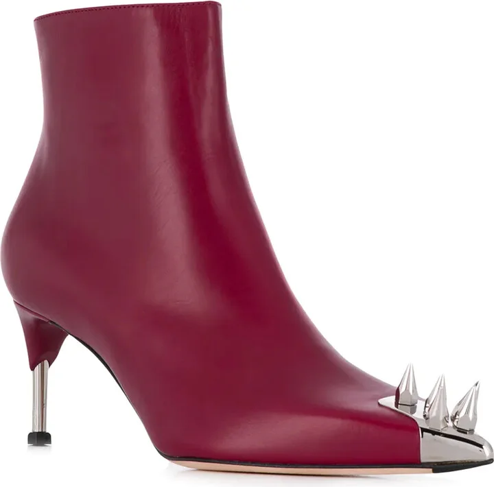 Spike Stud Ankle Boots - Image 2