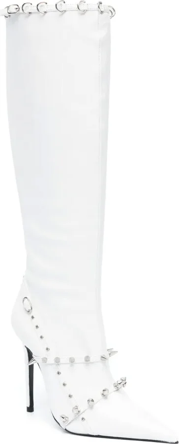 Spike Stud-Detail High Boots - Image 2