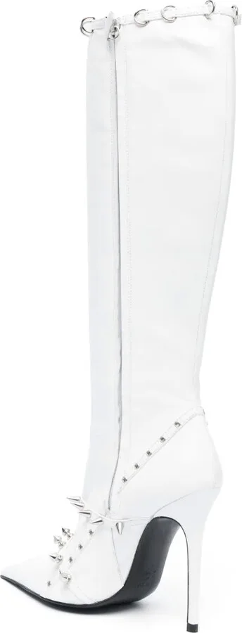 Spike Stud-Detail High Boots - Image 3