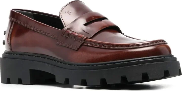 Spike-Stud Embellished Loafers - Image 2