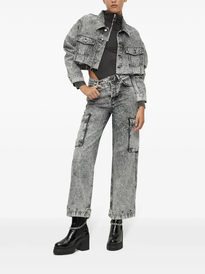 Spiked-Edge Chain-Trim Chelsea Boots - Image 5