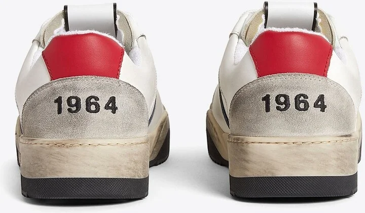 Spiker Distressed Low-Top Sneakers - Image 3