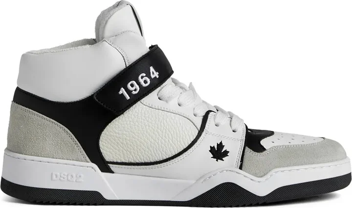 Spiker high-top sneakers