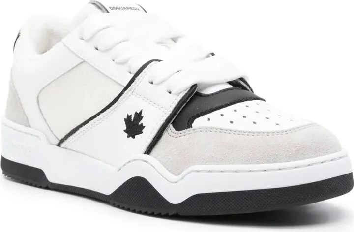 Spiker leather sneakers - Image 2
