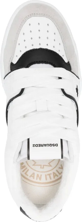 Spiker leather sneakers - Image 4