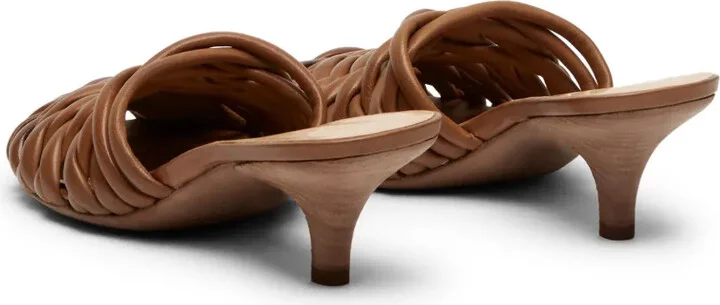 Spilla 45mm woven leather mules - Image 3