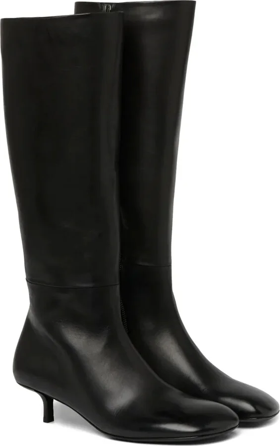 Spilla kitten-heel leather boots - Image 2