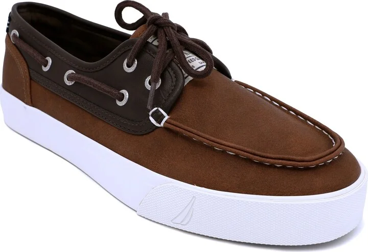Spinnaker Mixed-Media Boat Shoe