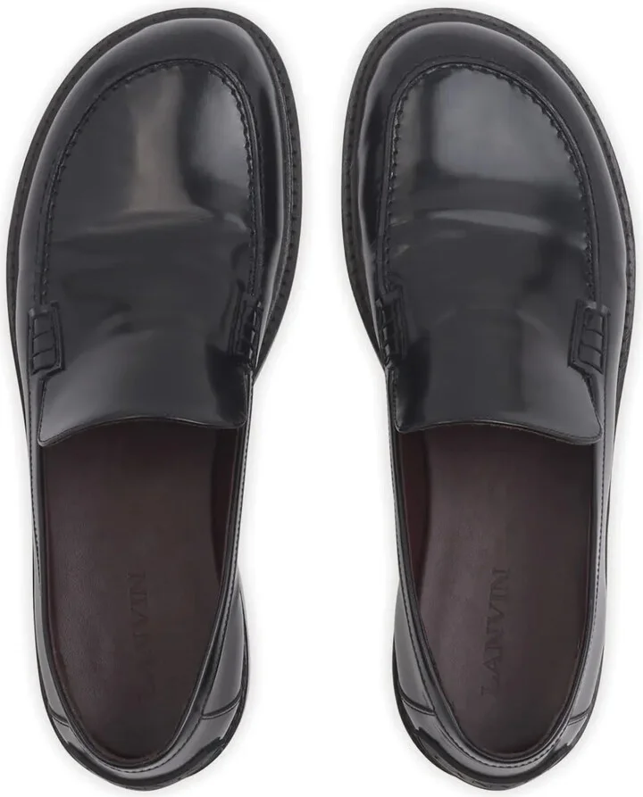 Spinto glossy-leather loafers - Image 4