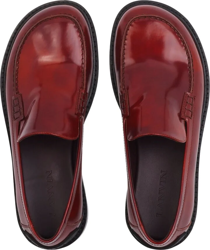 Spinto Loafers In Smooth Leather For Men - Image 3
