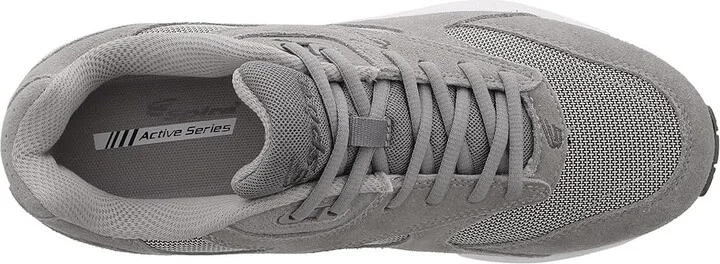 Spira Classic Walker Men's Shoes Grey/White : 8 EE - Wide, Leather - Image 2