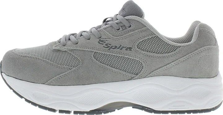 Spira Classic Walker Men's Shoes Grey/White : 8 EE - Wide, Leather - Image 4