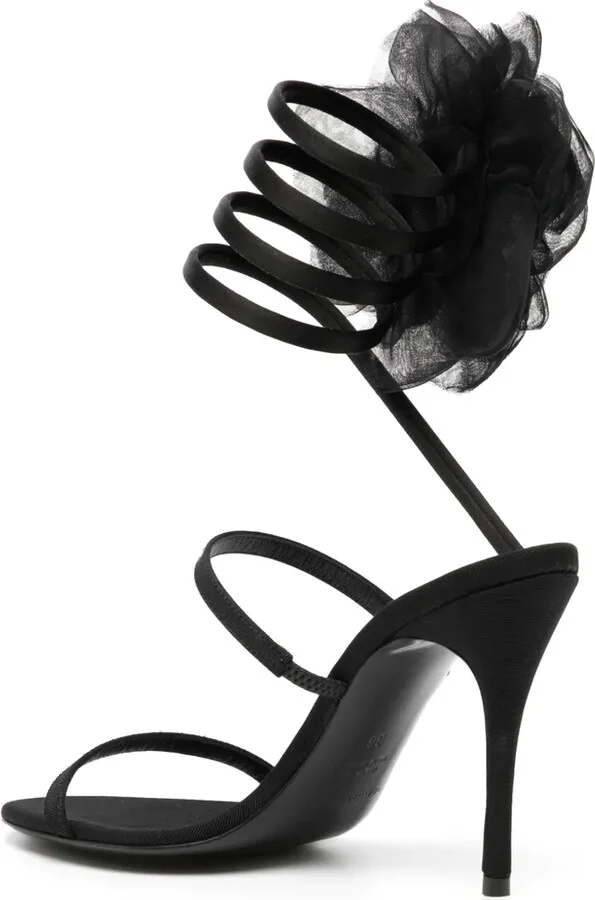 Spiral organza-flower sandals - Image 3