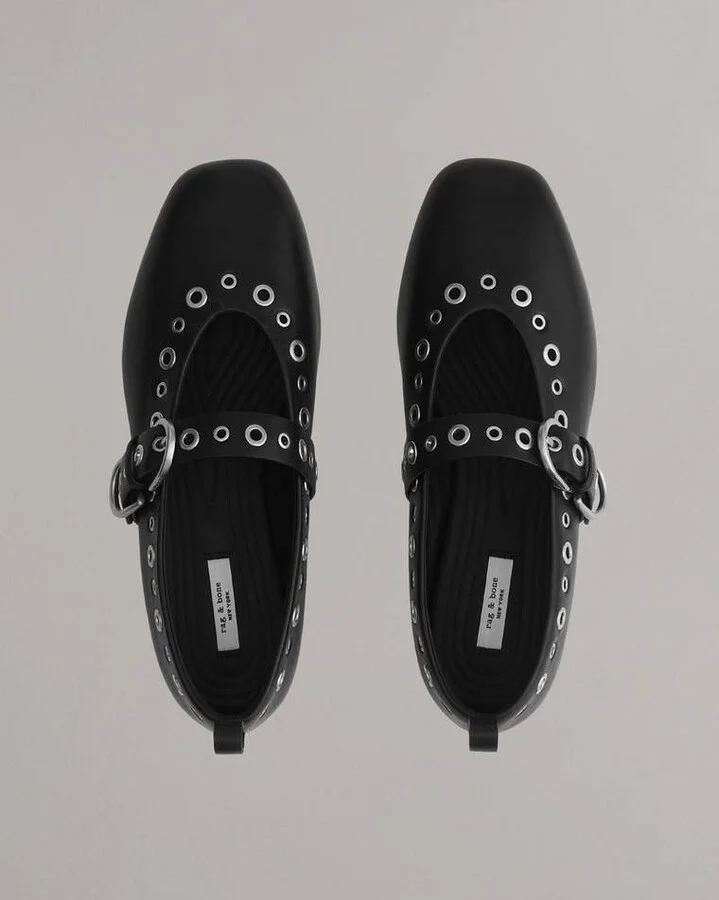 Spire Leather Mary Janes - Image 4