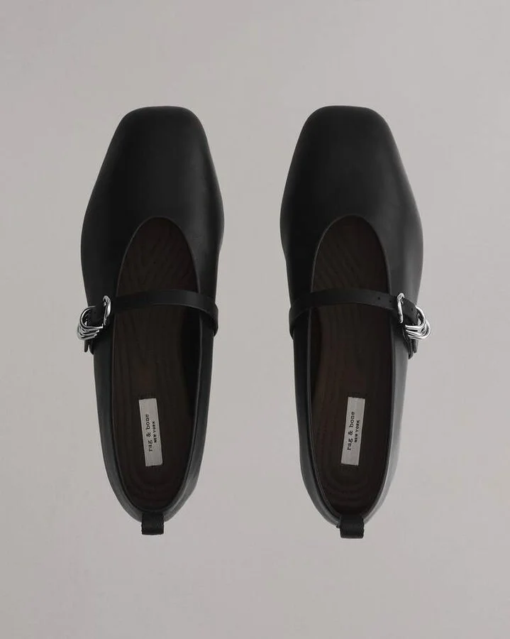 Spire Leather Mary Janes - Image 4