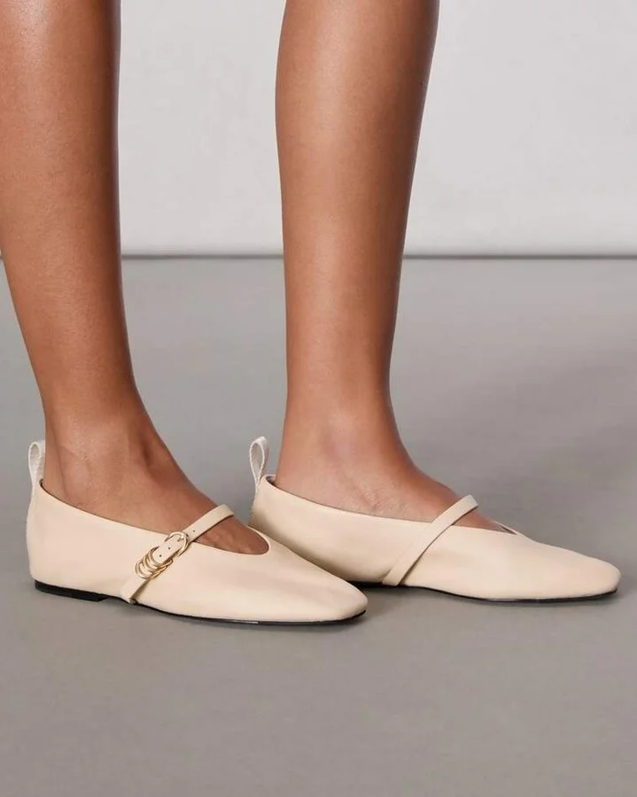 Spire Leather Mary Janes - Image 2