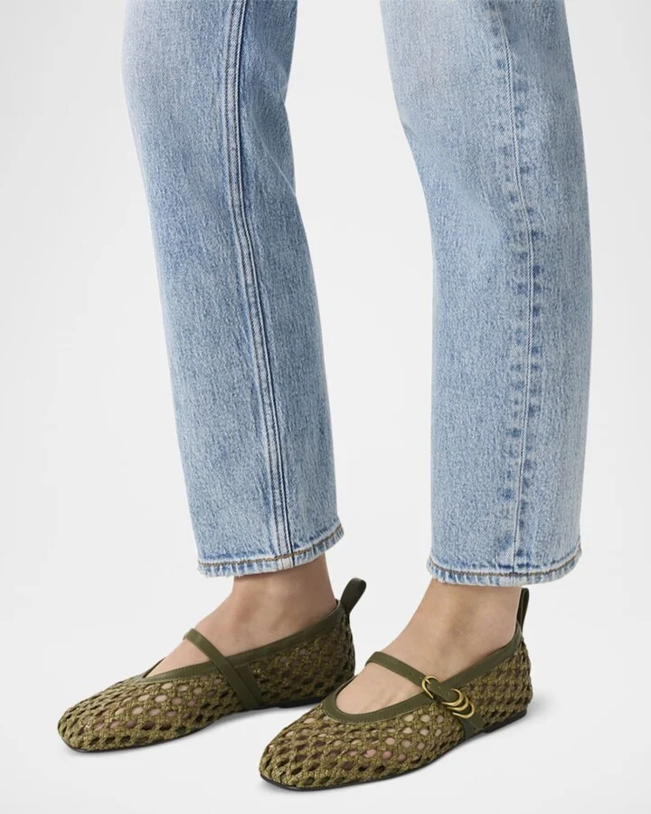 Spire Raffia Mary Jane Flats - Image 2