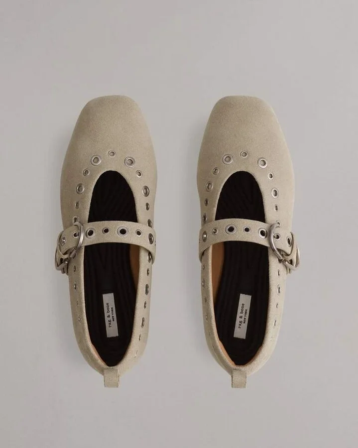 Spire Suede Mary Janes - Image 4