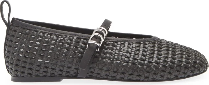 Spire Woven Mary Jane Flat - Image 3