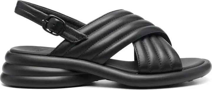 Spiro cross-strap sandals