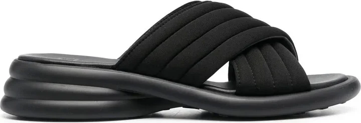 Spiro cross-strap sandals