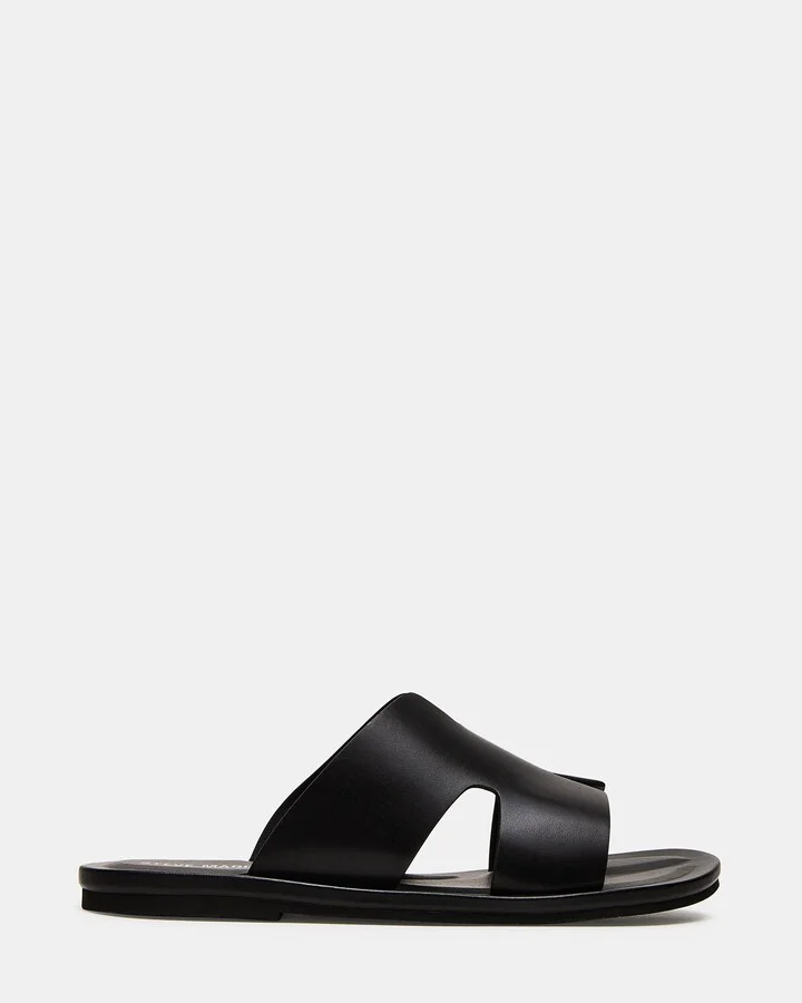 Splash Black Leather