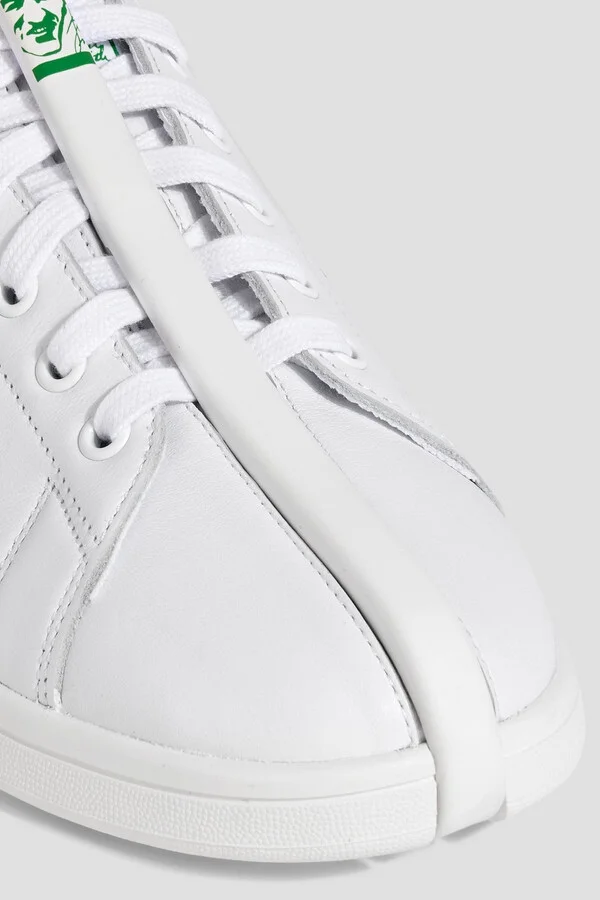 Split CG Stan Smith rubber-trimmed leather sneakers - Image 4