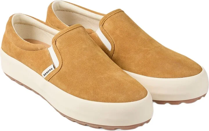 Split leather slip-ons - Image 2