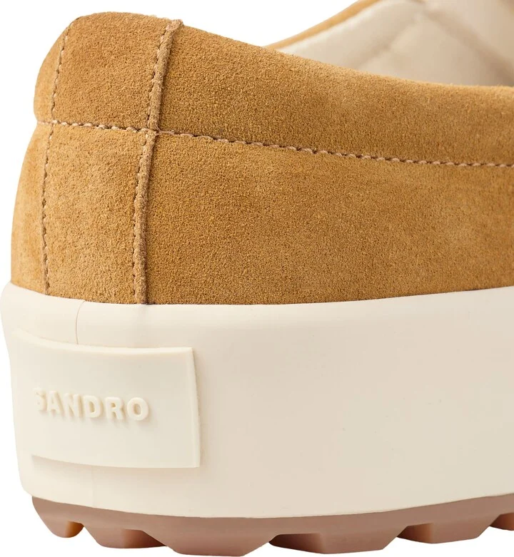 Split leather slip-ons - Image 4