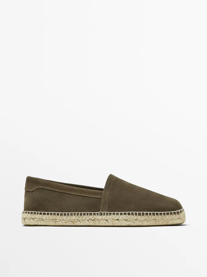 Split Suede Espadrilles - Image 10
