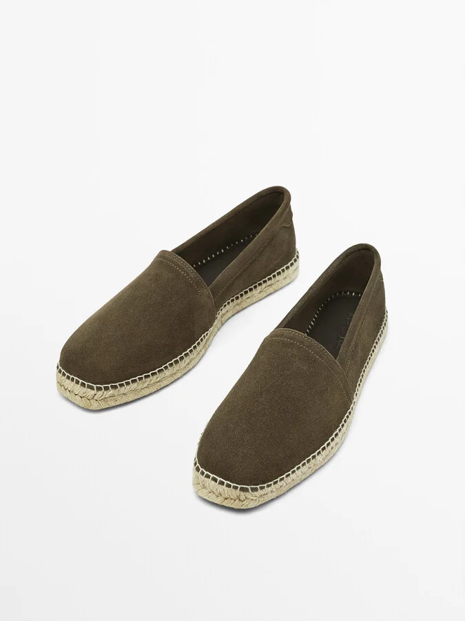Split Suede Espadrilles - Image 11
