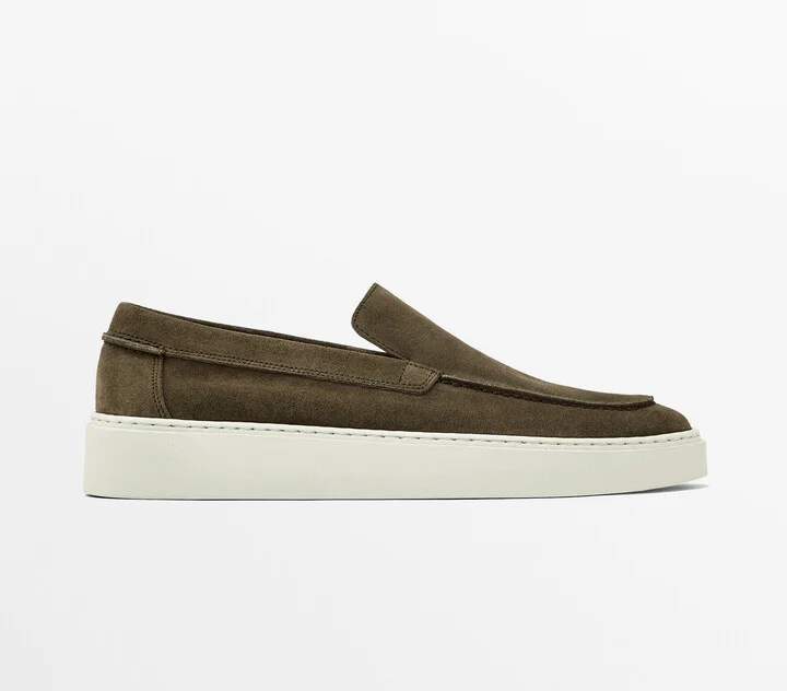 Split Suede Loafers - Image 7