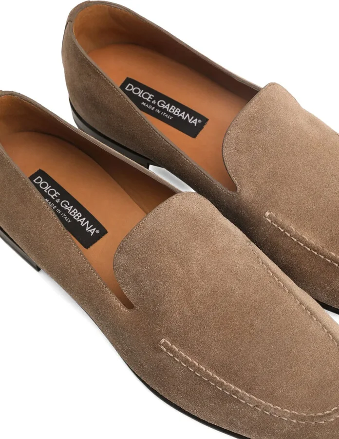 Split suede loafers - Image 3