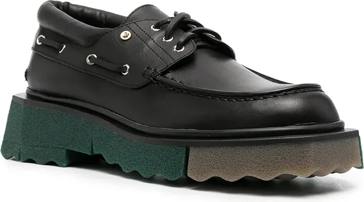 Sponge Boat Lace-Up Shoes - Image 2