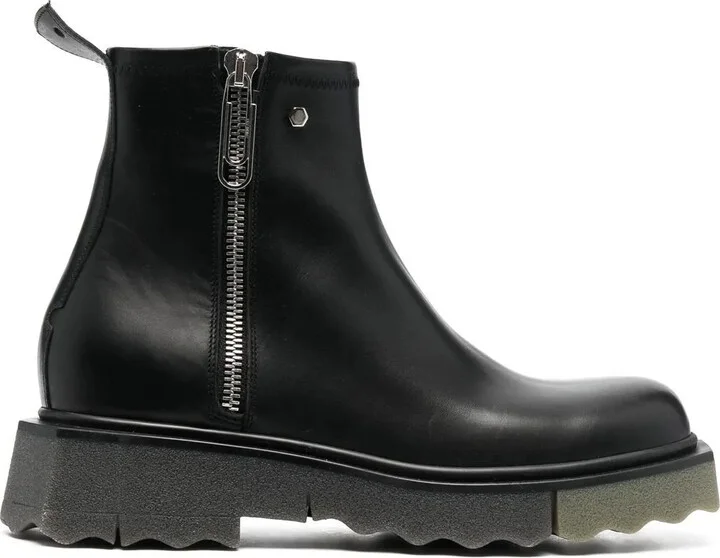 Sponge-sole ankle boots